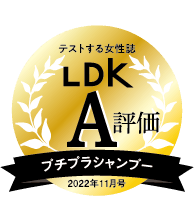 LDK2022年11月号 プチプラシャンプー部門A評価